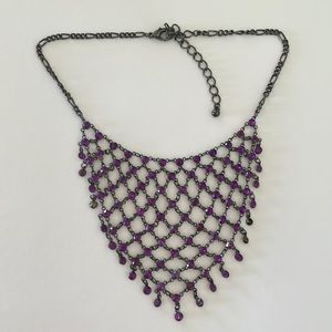 Y2K Purple Necklace
